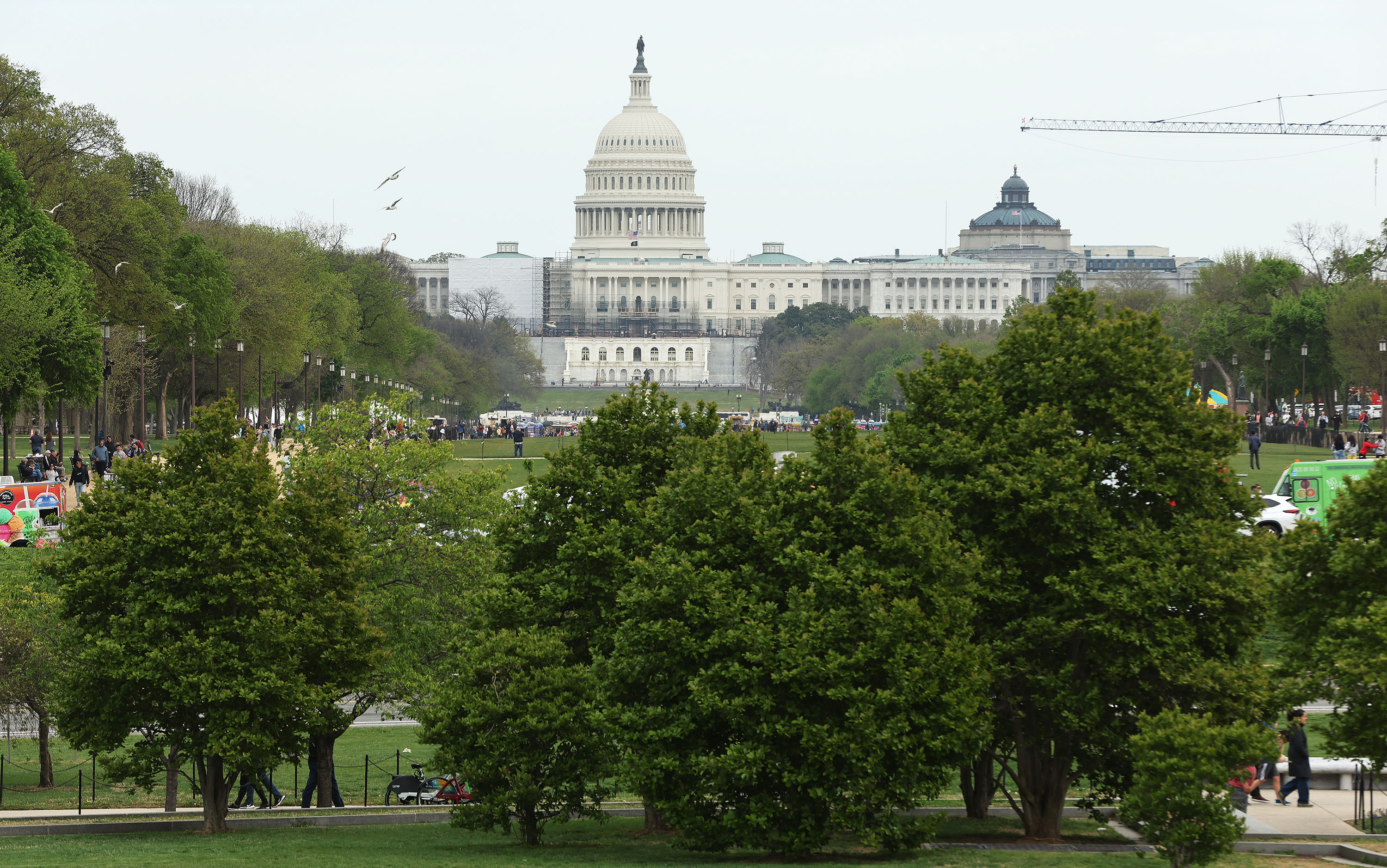 The United States Capitol in Washington, D.C. on April 22, 2022. The Salt Lake Chamber will discuss immigration reform during a D.C. trip to lobby Utah's congressional delegates.