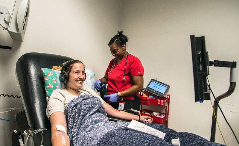 A national blood shortage prompted American Red Cross to call for donations to supply the demand.