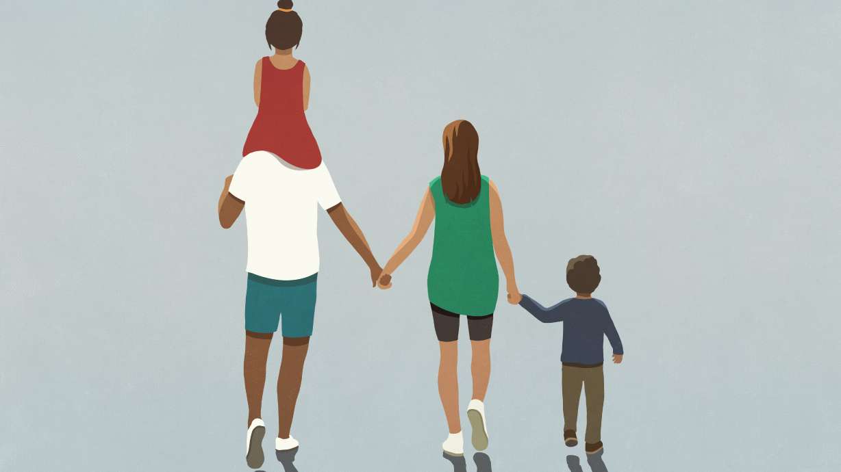 A new study says the advantage of growing up in a two-parent family helps children with education and income.