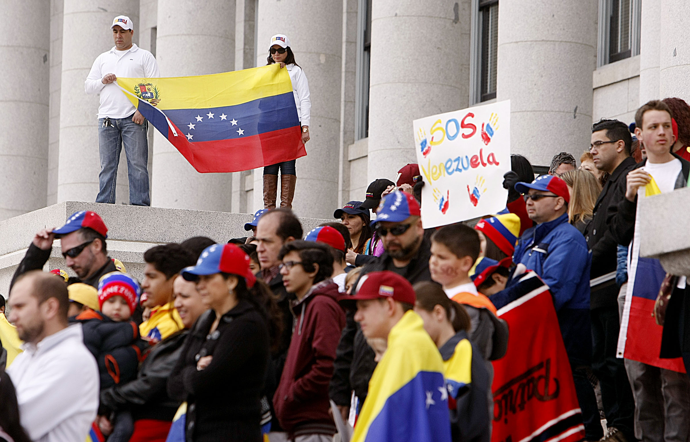 Jose and Arelys Weffer at the Utah Capitol Feb. 22, 2014. Thousands in Utah could benefit from a program allowing them to legally live and work in the U.S.
