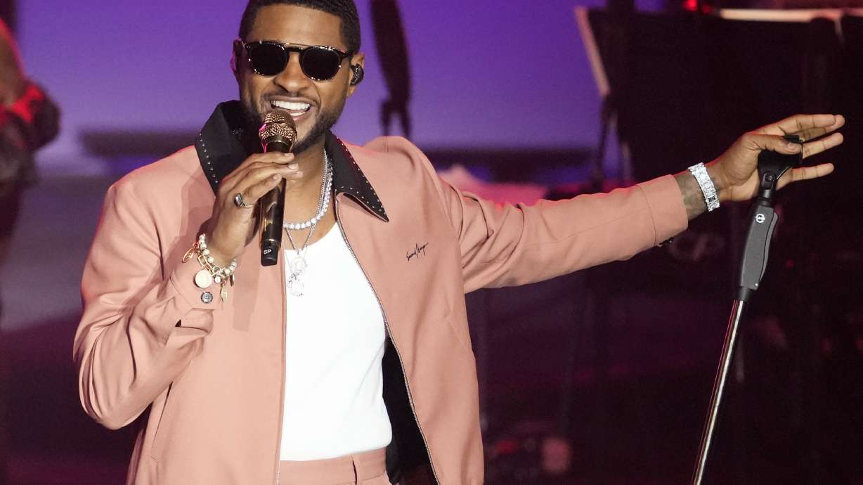 Usher performs at the 51st annual Songwriters Hall of Fame induction and awards gala at the New York Marriott Marquis Hotel on June 16, 2022, in New York.