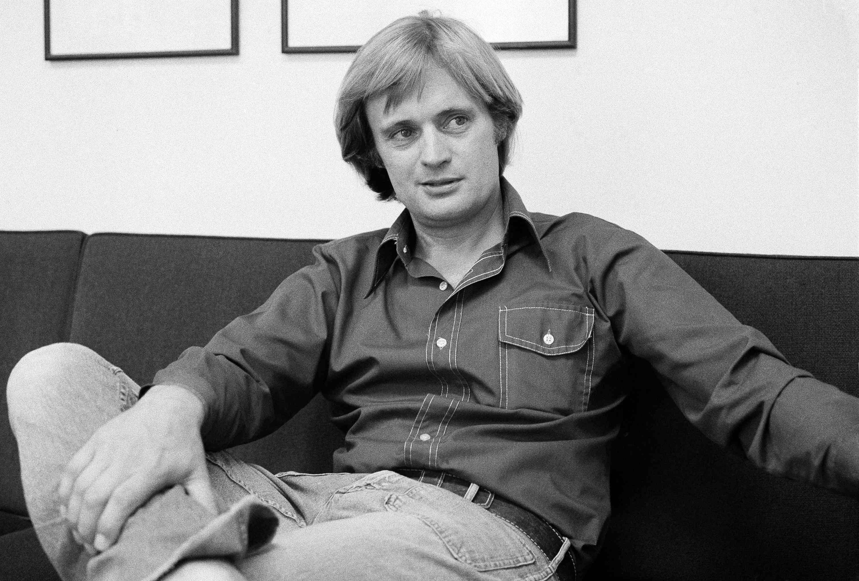 David McCallum, star of the NBC-TV series "The Invisible Man," is shown during an interview in New York, Aug. 28, 1975. McCallum, who became a teen heartthrob in the hit series "The Man From U.N.C.L.E." in the 1960s and was the eccentric medical examiner in the popular "NCIS" 40 years later, died on Monday.