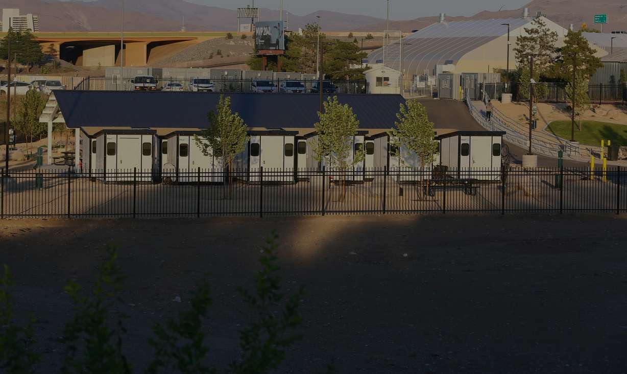 The Nevada Cares Safe Camp pictured on Aug. 7 in Reno, Nevada. This model for a sanctioned homeless camp was considered a favorite of Salt Lake City leaders in April, shortly after they visited it. KSL.com visited the Reno camp last month to see how it works and what might be replicated in Utah.