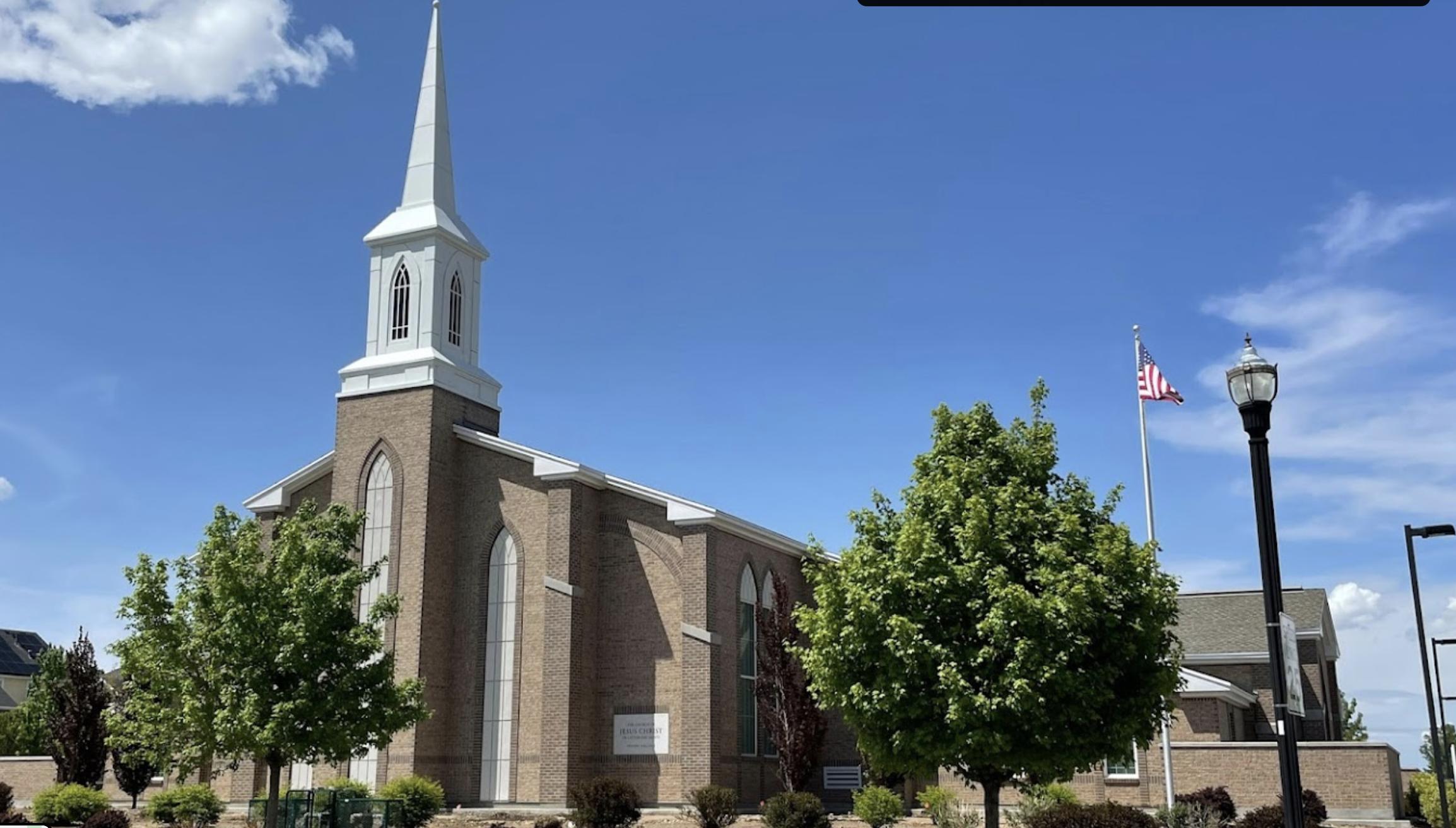 A meetinghouse of The Church of Jesus Christ of Latter-day Saints at 4842 W. Vermillion Drive in South Jordan was recently burglarized. Police are investigating a rash of burglaries at church buildings.