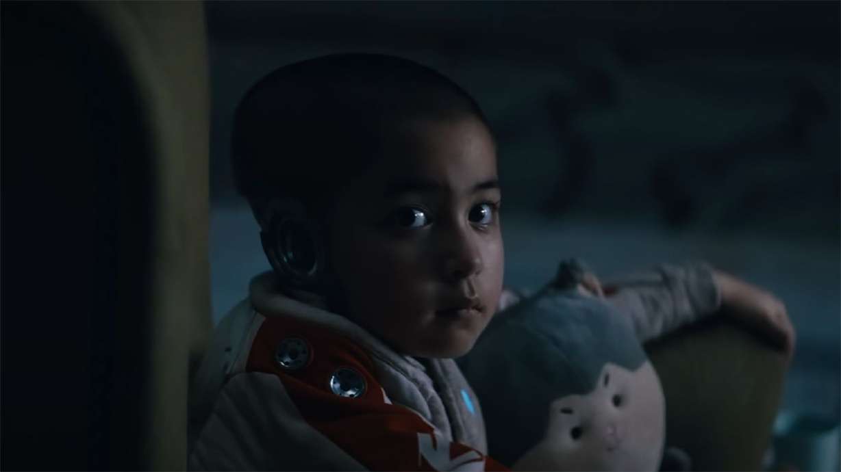 Madeleine Yuna Voyles plays an AI who might hold the key to the future in "The Creator."