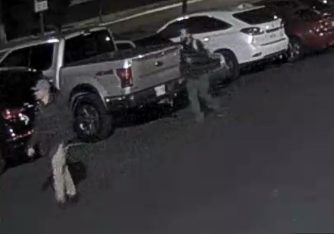 BYU police say surveillance video shows two men arrived on campus in a Honda Accord, which was stolen out of West Valley City.