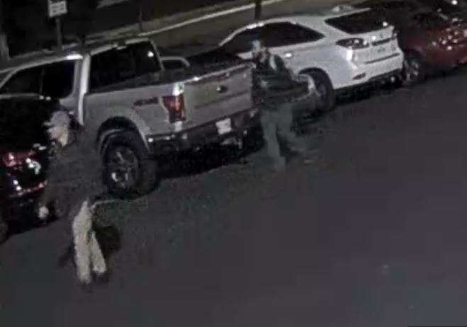 BYU police say surveillance video shows two men arrived on campus in a Honda Accord, which was stolen out of West Valley City.