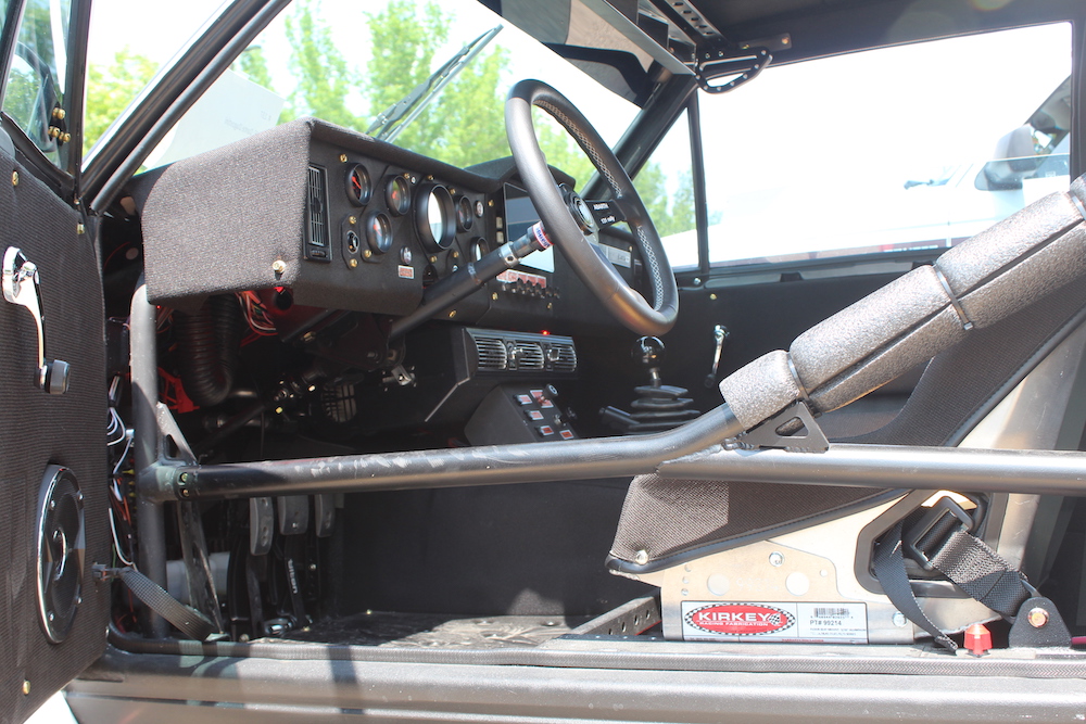 Roll cage Dante Dagostini built for his1976 Fiat rally replica.