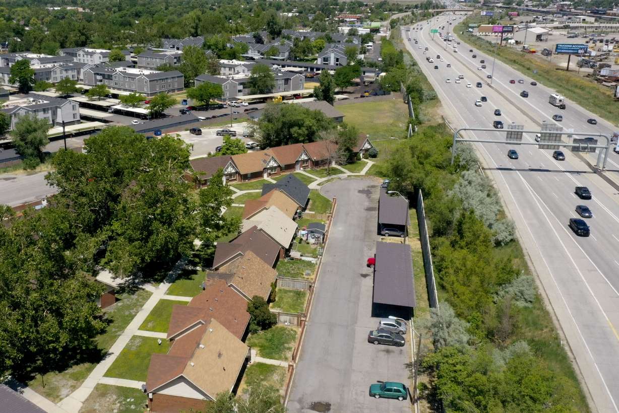 Residences in the area of 800 West in Salt Lake City are pictured on June 16. The Utah Department of Transportation has proposed an expansion of I-15 from Salt Lake City to Farmington. Some residents on the west side of the city are worried they could lose their homes under the proposed highway expansion.