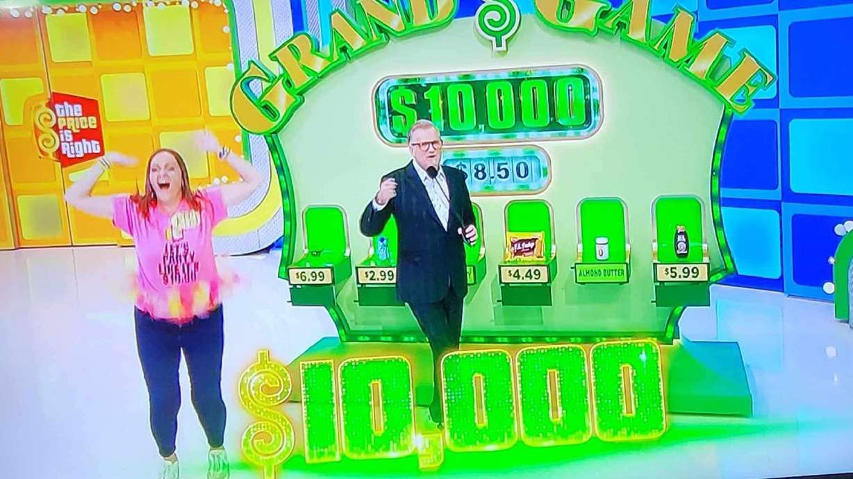 St. George resident Keri Thompson was ecstatic to reap big winnings on "The Price is Right" with Drew Carey on Wednesday.