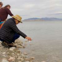 A pouring out of love: Utahns gather for Great Salt Lake blessing ceremony