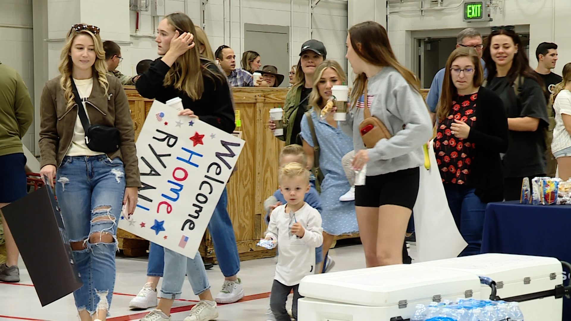 Hill Air Force Base families getting ready to meet their loved ones who are returning from deployment Saturday.