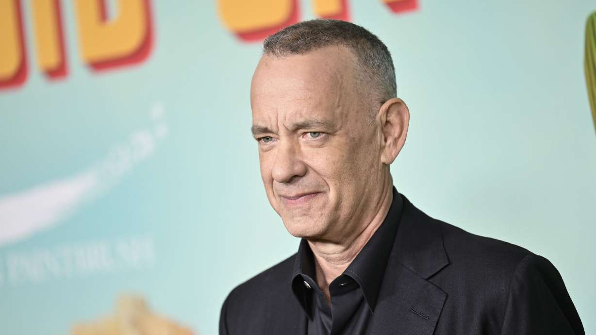 Tom Hanks attends the premiere of “Asteroid City” at Alice Tully Hall on June 13 in New York. Hanks says he doesn't have anything to do with an AI version of himself promoting "some dental plan" in an advertisement.
