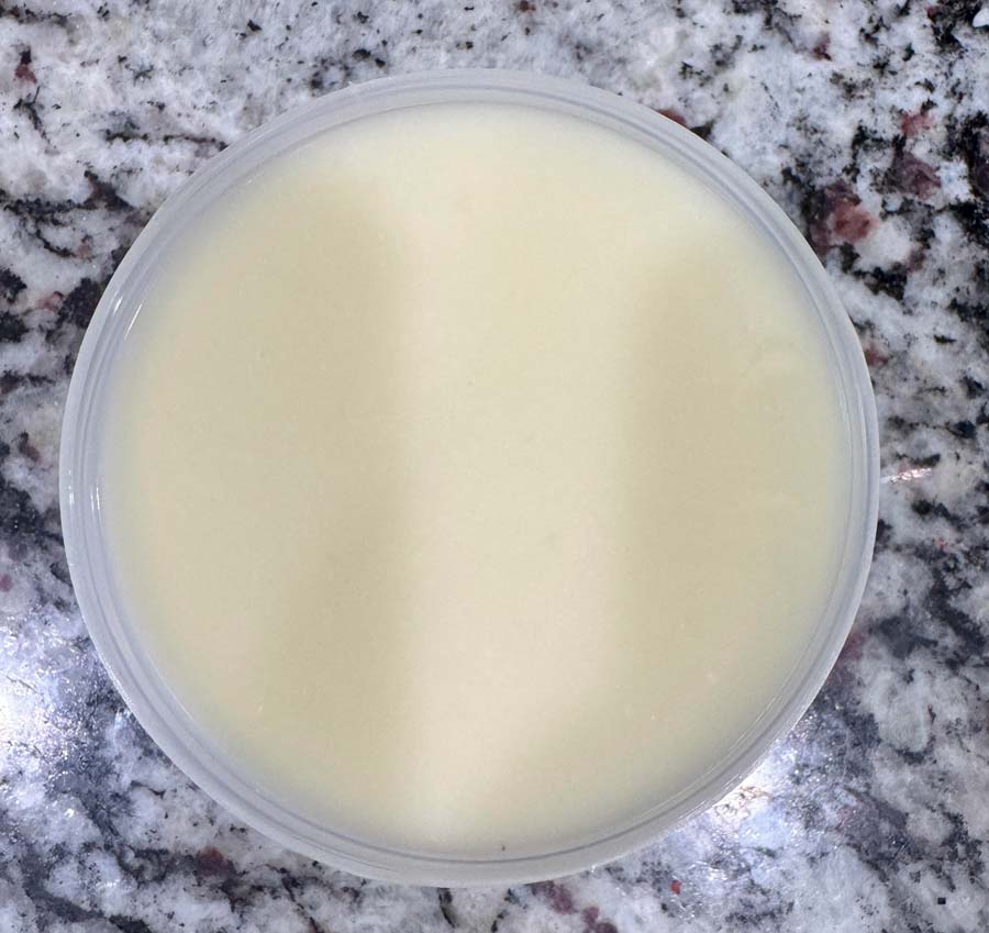 Breast milk used to make soap is seen in this undated photo. Britni Eddy, of Rigby, Idaho, has created a business that is uniquely helping mothers by making soap, lotion and diaper cream — all from their own breast milk.