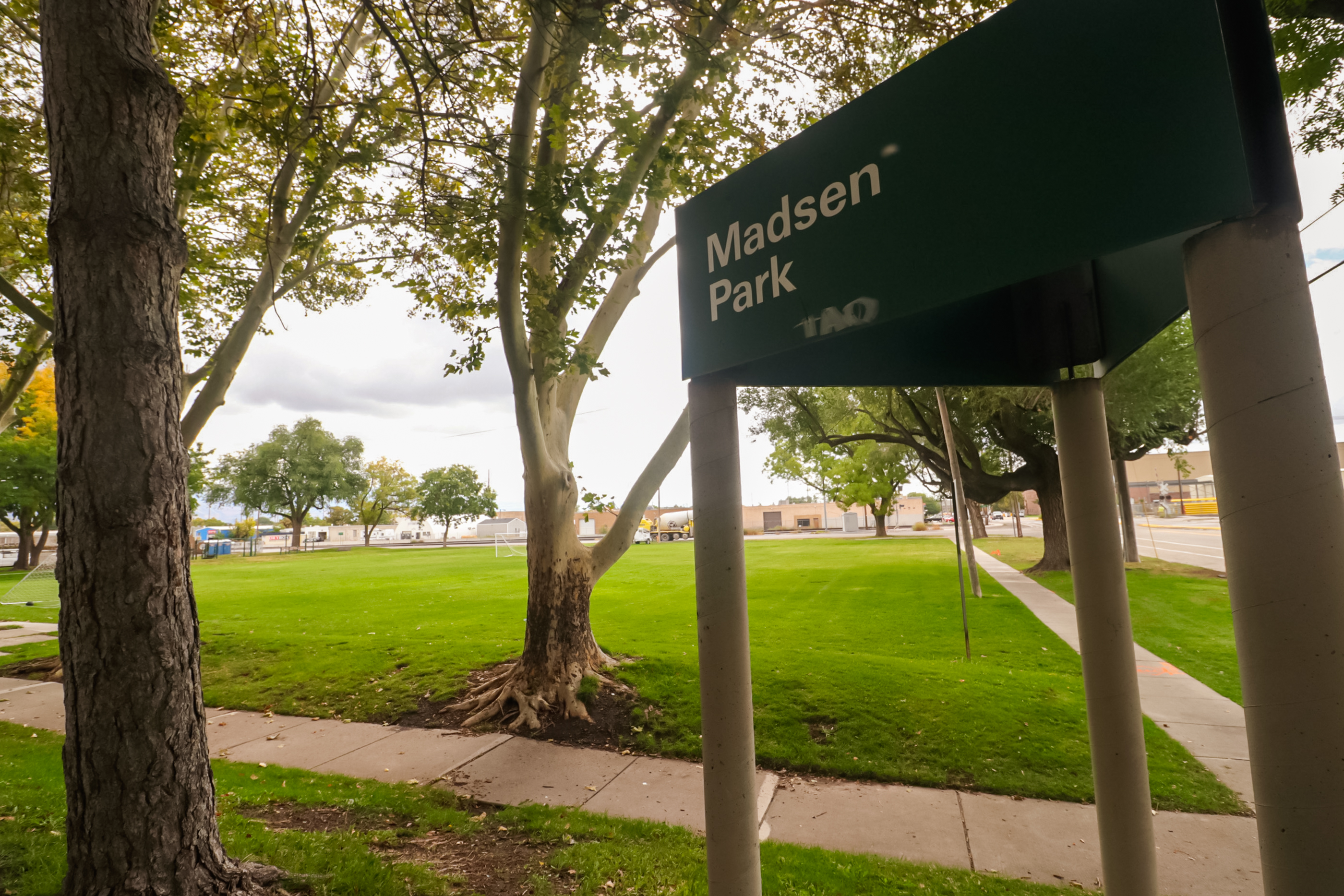 Madsen Park in Salt Lake City's Euclid neighborhood on Wednesday. Salt Lake City plans to revamp it, to help a growing part of the city.