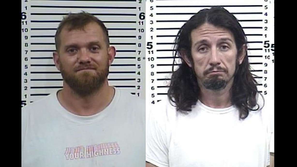 Justin Crabtree, left, and Jeffery Bowles are charged with one count of felony aggravated battery in Idaho, according to court documents.