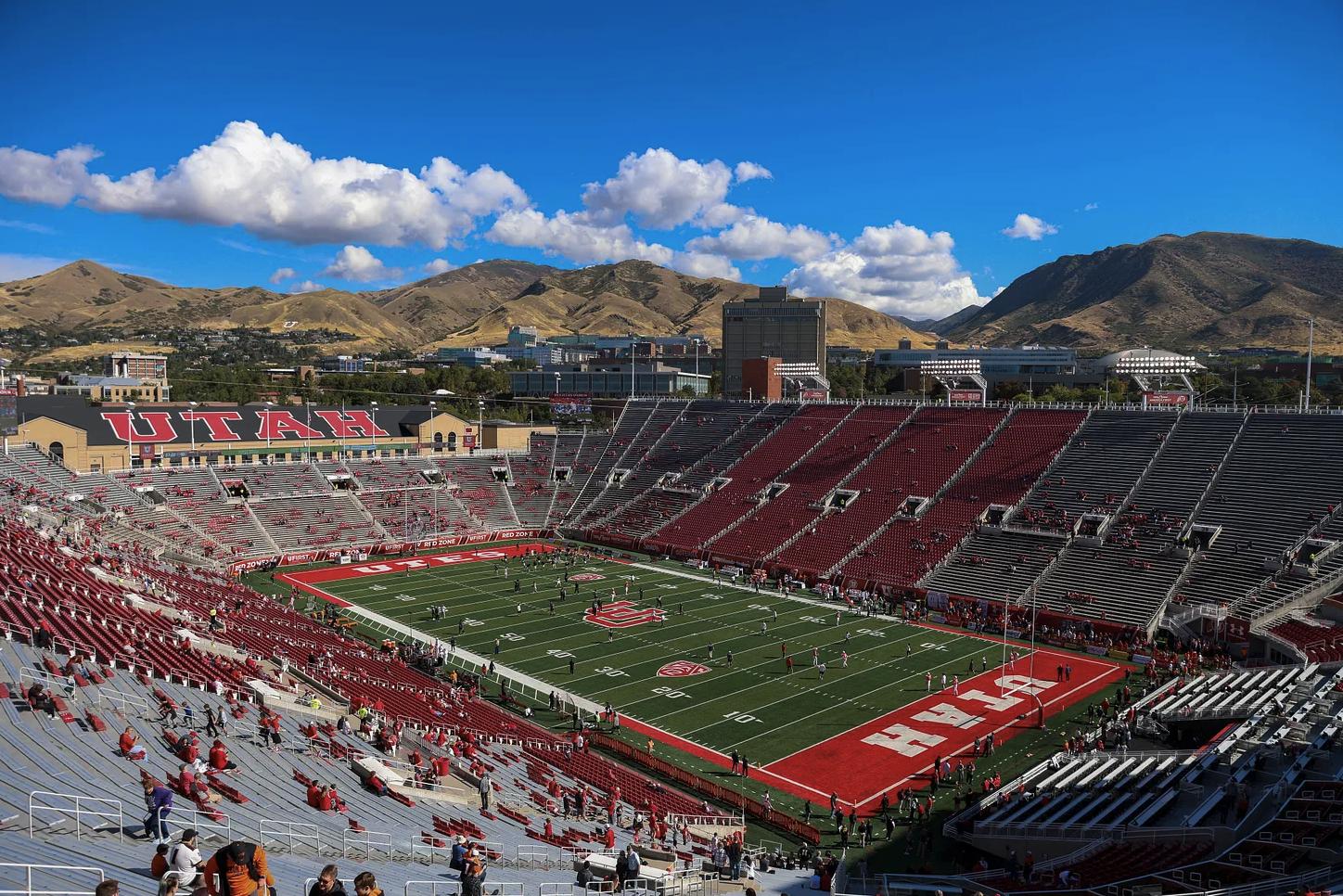 Rice-Eccles Stadium in Utah