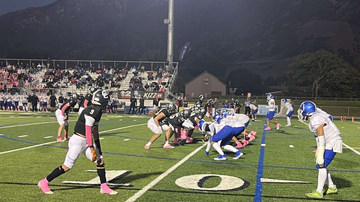 Corner Canyon takes down Bingham in a 38-3 blowout win in Draper on Friday, Oct. 6, 2023.