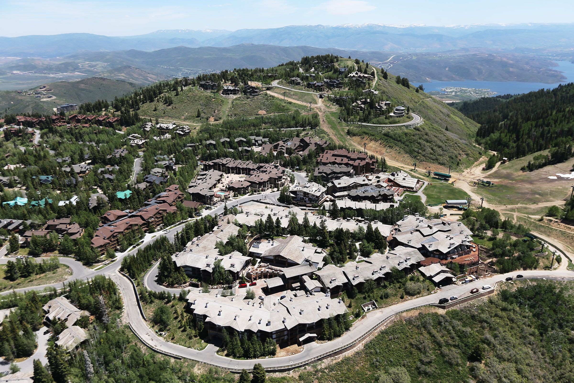 The Stein Eriksen Lodge Deer Valley, the site of Sen. Mitt Romney’s annual E2 Summit, is pictured in Park City on June 9, 2017. Four Republican presidential candidates are expected at this year’s summit.
