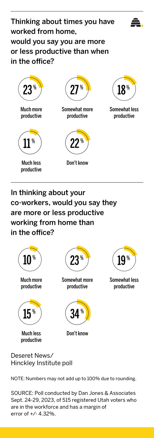Work ethic or work mode? Here's what a new poll reveals about remote employment productivity