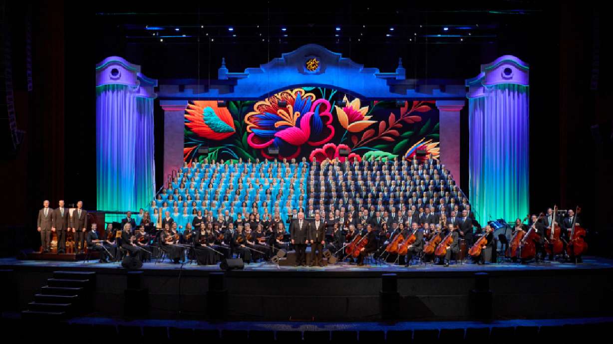 The Tabernacle Choir and Orchestra at Temple Square perform at the Auditorio Nacional in Mexico City, on June 18. The choir announced Friday it will be visiting the Philippines as the next stop on its world tour.