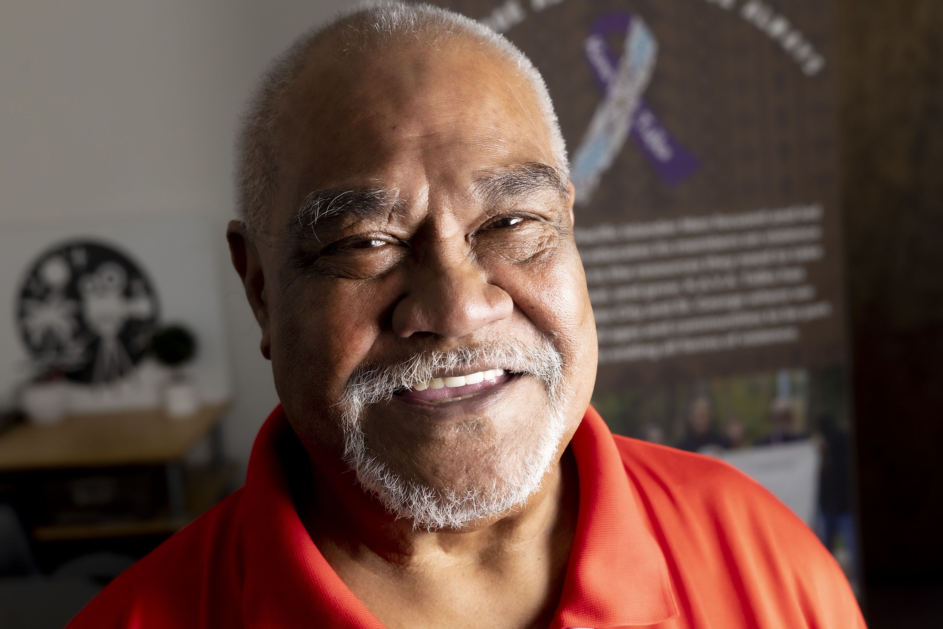 Simione Poteki, KAVA Talks founder, is photographed in Salt Lake City on Sept. 21. Knowledge Above Violence Always, or KAVA, is a men’s support, education and advocacy group with a cultural focus on Pacific Islander men.