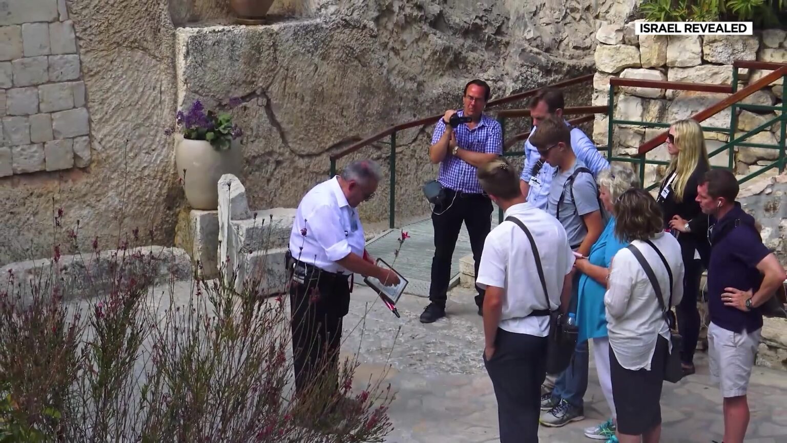 The Severts toured secure places while in Israel with a tour group when war broke out, Mark Severts said.
