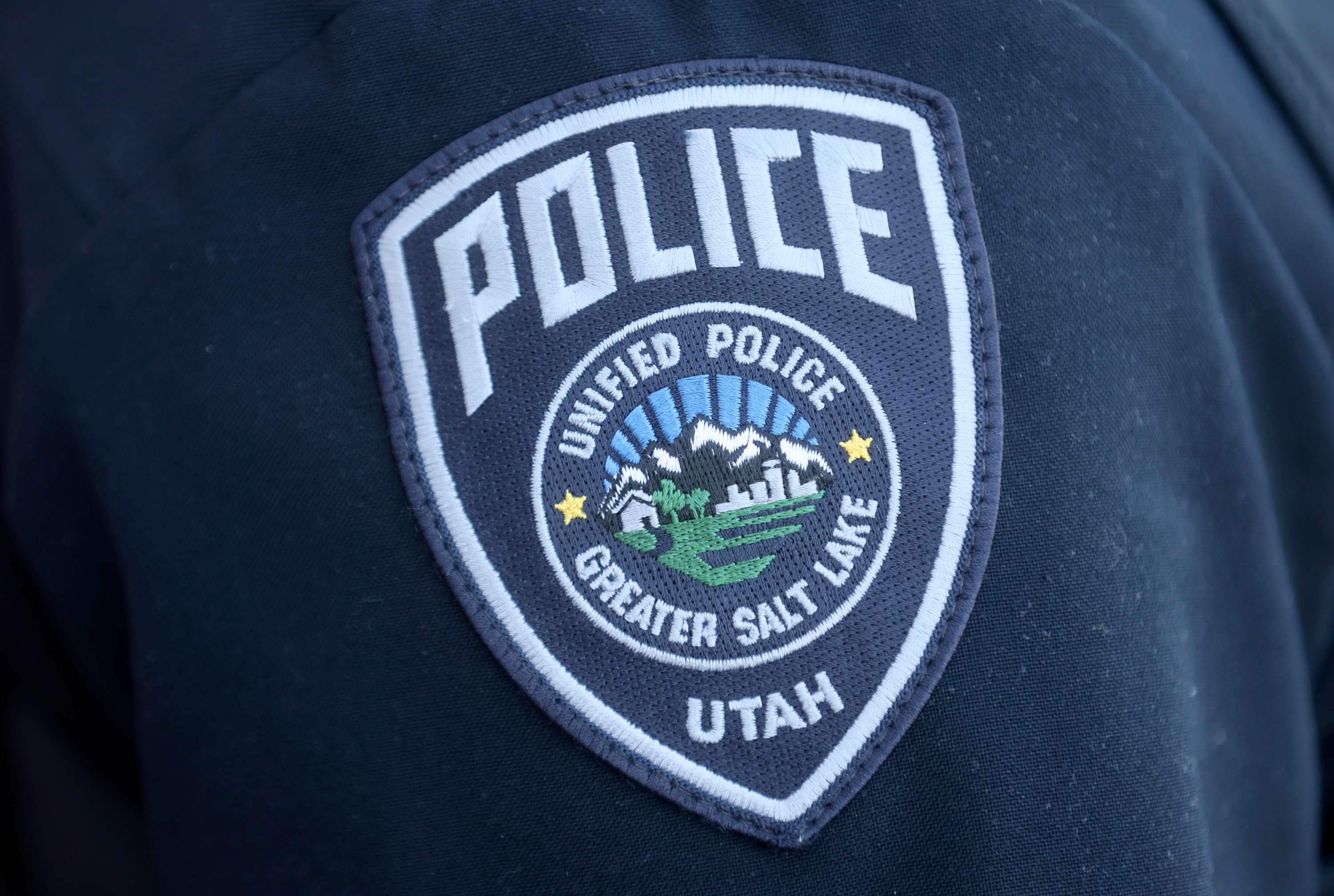 A person's baseball cap was hit in a road rage shooting in Kearns Monday afternoon. 