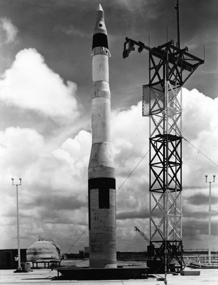 The Air Force Minuteman ICBM, built in Utah by the Thiokol Chemical Corporation. November 15, 1960.