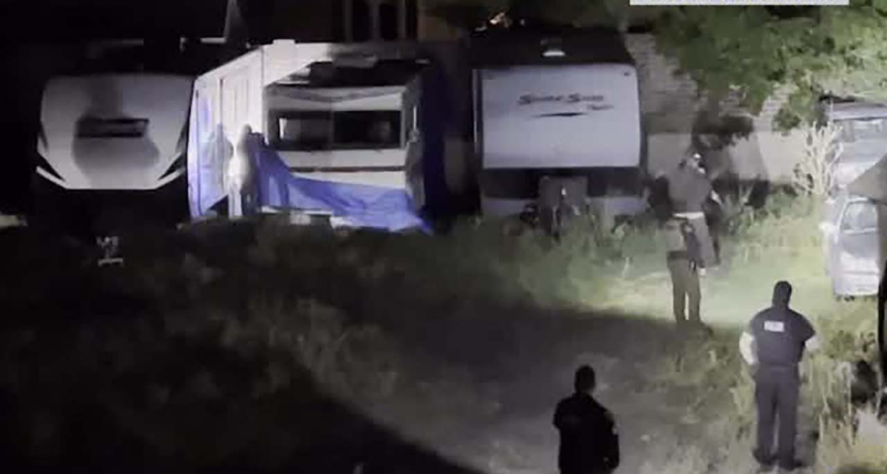 Utah DWR officers and biologists try to capture a cougar they believe had been hanging around Herriman on Saturday. It got away and later was euthanized after attacking a family's sheep.