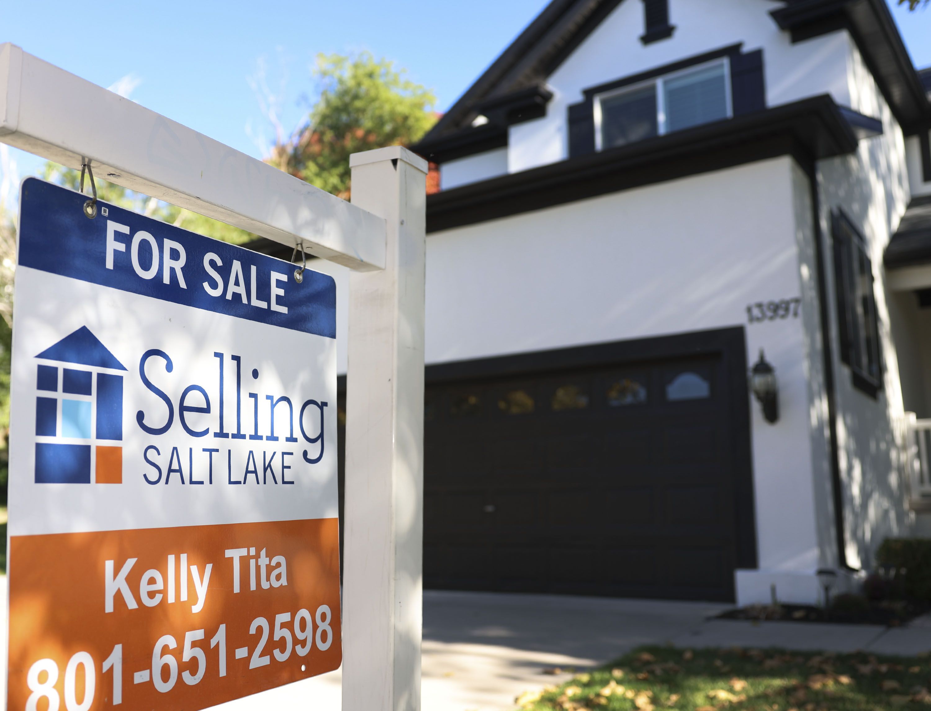 A home in Draper is for sale on Wednesday. Just over 40% of homebuyers under the age of 30 used either a cash gift from a family member or an inheritance in order to afford their down payment, a Redfin analyst said.