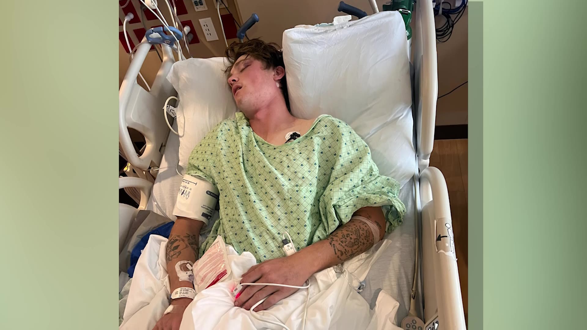 Dax Preston is recovering in the hospital. Preston, a cowboy from Tooele, is lucky to be alive after riding a bull Saturday when things went south.