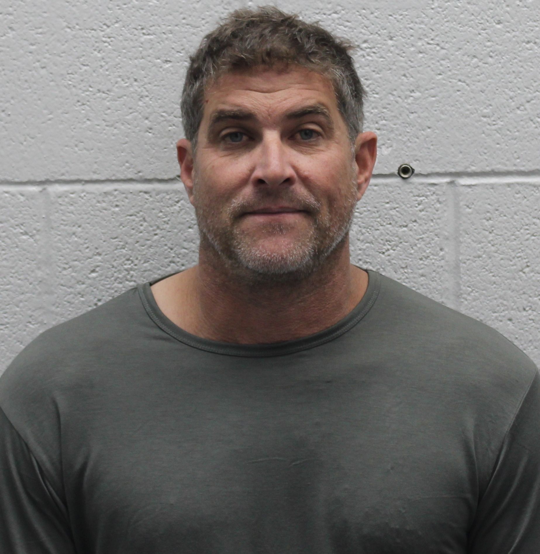 Danny Serafini is pictured in his mugshot. Serafini, 49, who played for the Minnesota Twins and five other teams for seven seasons before retiring in 2007, was arrested in Winnemucca, Nevada, according to a news release from the Placer County Sheriff’s Office.