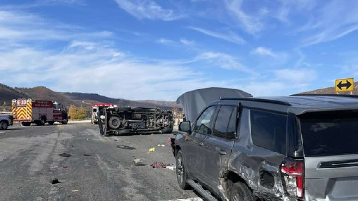 One person died and another was injured in a crash in Summit County on Sunday.