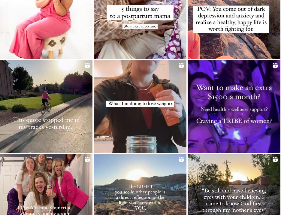 ANYA, or A New You Again, shares tips and support for women experiencing postpartum health issues on its social media platforms.