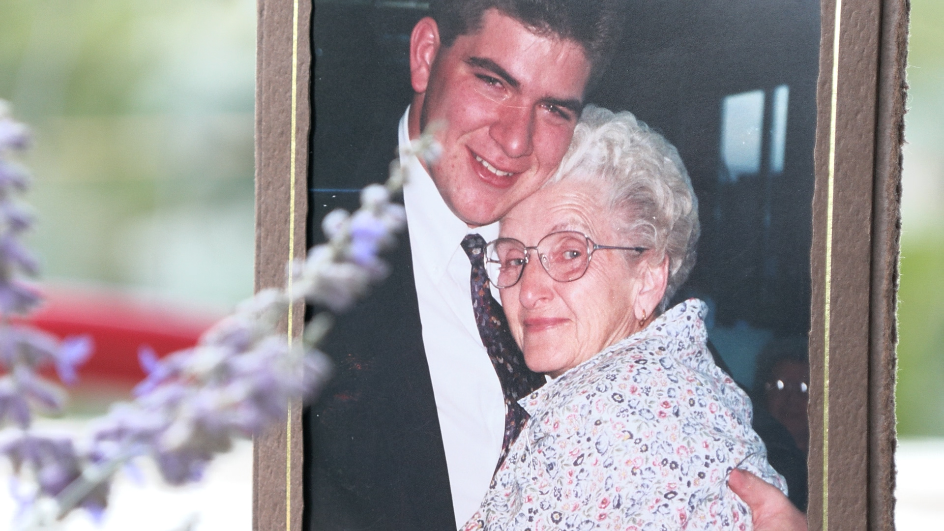 A young David Bench pictured with his grandmother, who inspired him to see food and connection the way he does today.