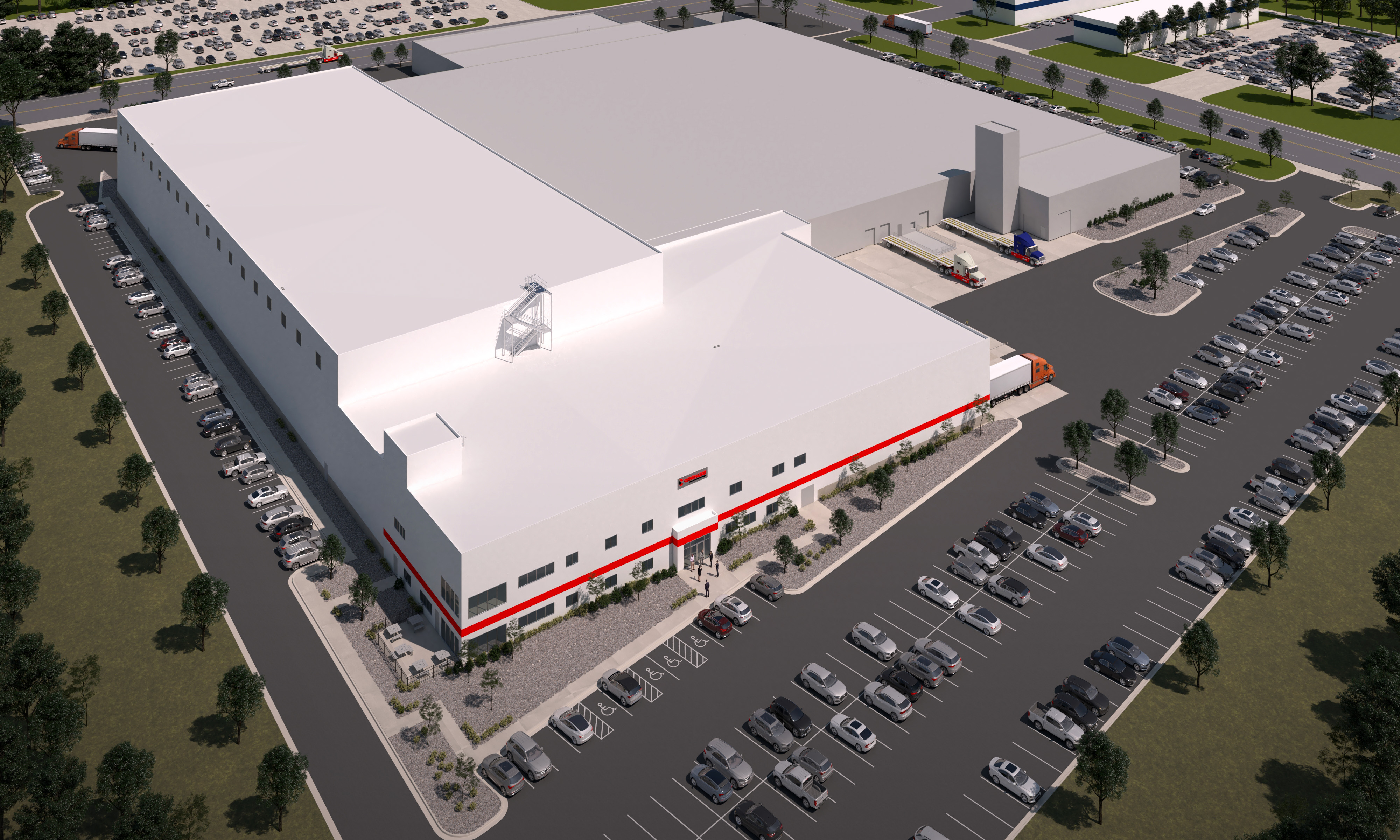 A rendering shows the expansion of the Chromalox facility in Ogden. Chromalox held a groundbreaking Tuesday for the expansion of the Ogden facility it says will serve as the "nexus of the next era of environmentally sustainable, thermal energy support."