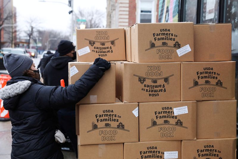 Millions more Americans had difficulty securing enough food in 2022 compared to the year prior, including 1 million more households with children, a report from the U.S. Department of Agriculture showed on Monday.