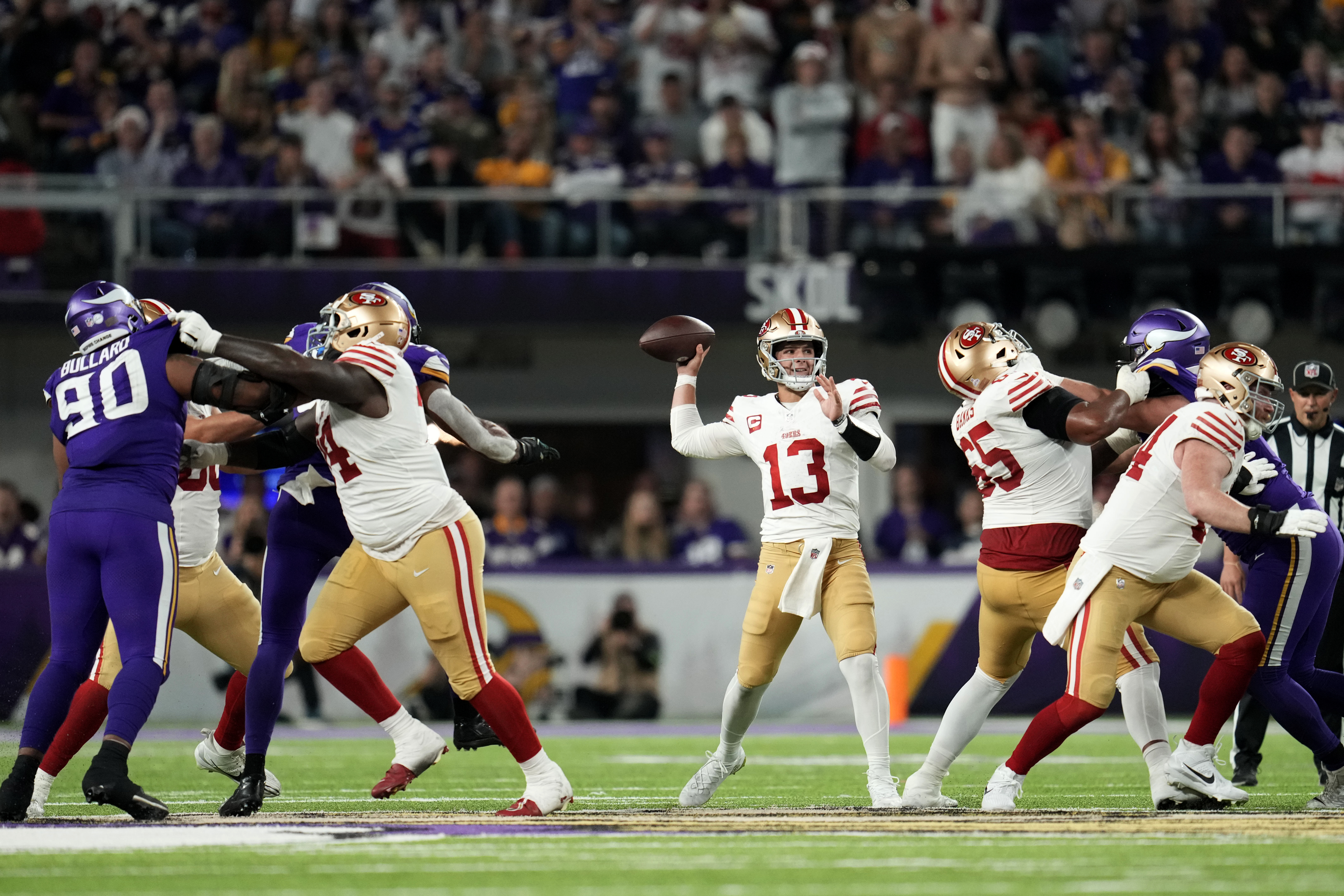 49ers QB Brock Purdy placed in concussion protocol | KSL.com