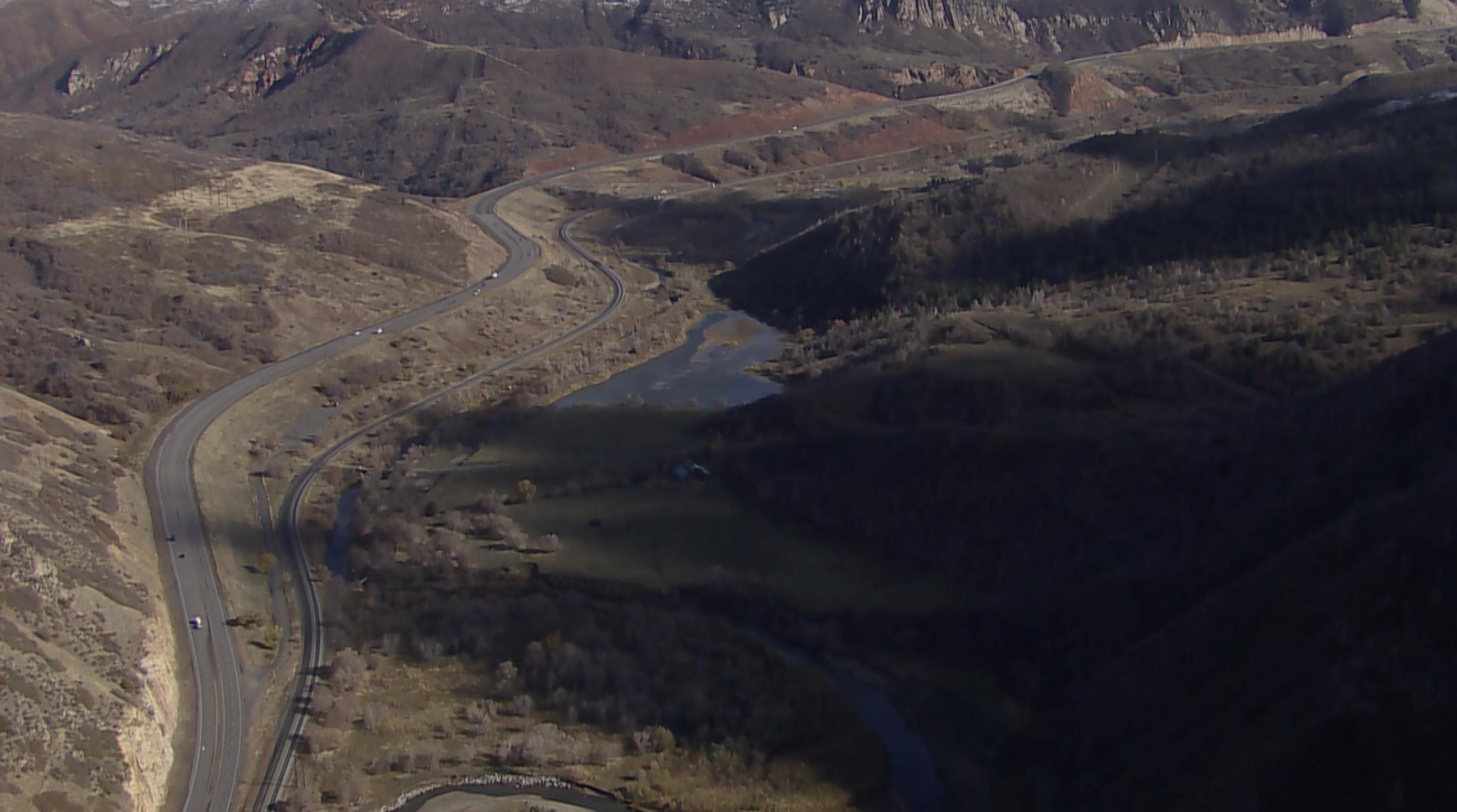A woman is dead after the Utah Highway Patrol says her SUV crossed into the eastbound lanes of U.S. 6 in Spanish Fork Canyon and hit a FedEx box truck head-on on Thursday.