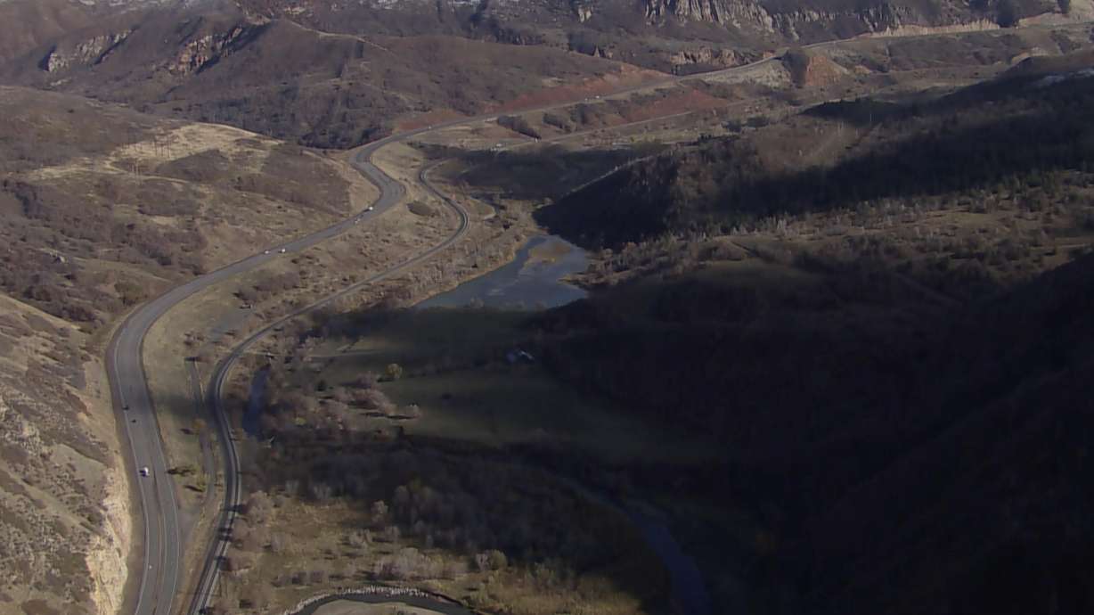 A woman is dead after the Utah Highway Patrol says her SUV crossed into the eastbound lanes of U.S. 6 in Spanish Fork Canyon and hit a FedEx box truck head-on on Thursday.