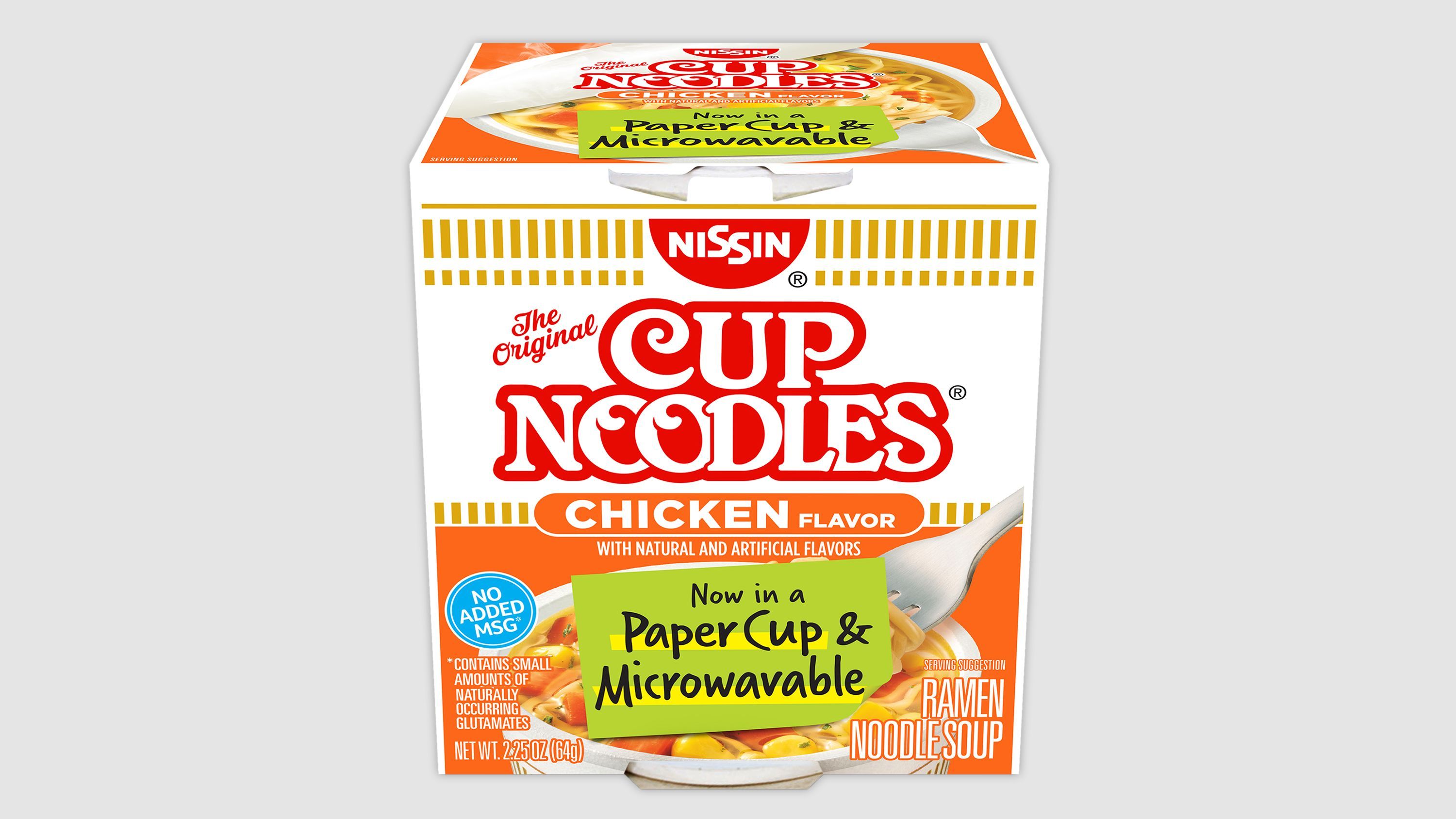 Instant ramen Cup Noodles is giving its packaging its first major makeover in 50 years — but customers might not immediately notice it.