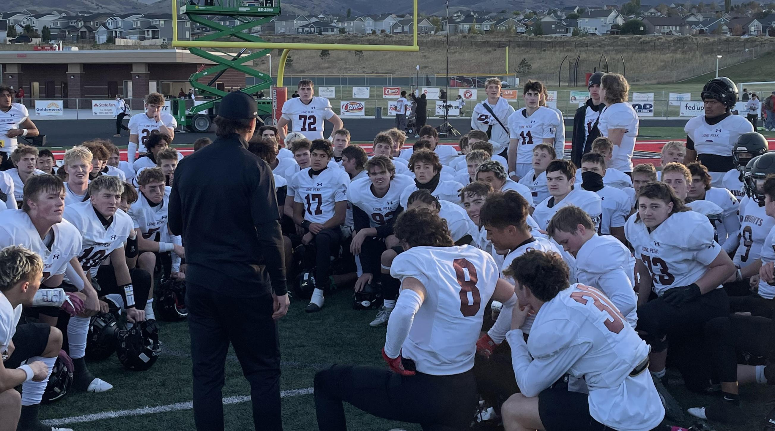 Lone Peak upsets Mountain Ridge 14-3 in second round of 6A playoffs
