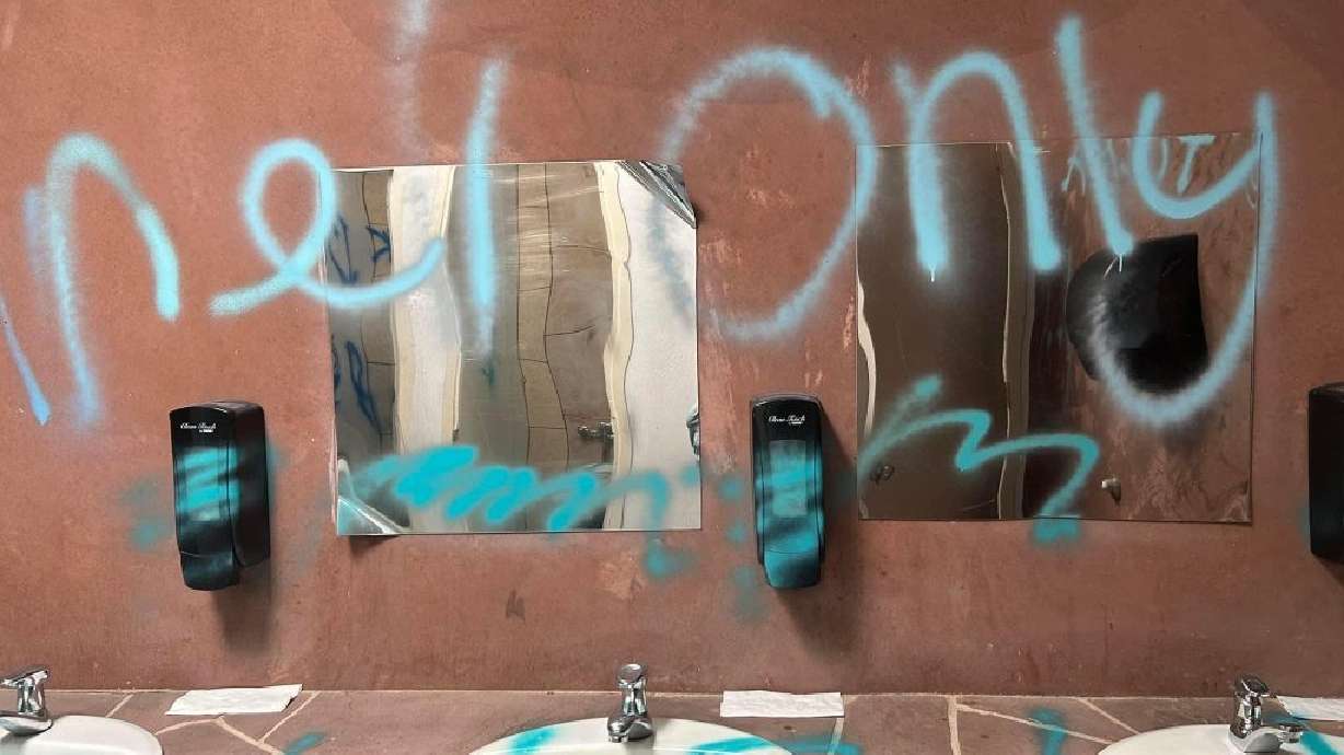Hildale City authorities are seeking tips on a recent series of vandalism done in the area including Maxwell Park Oct. 22.