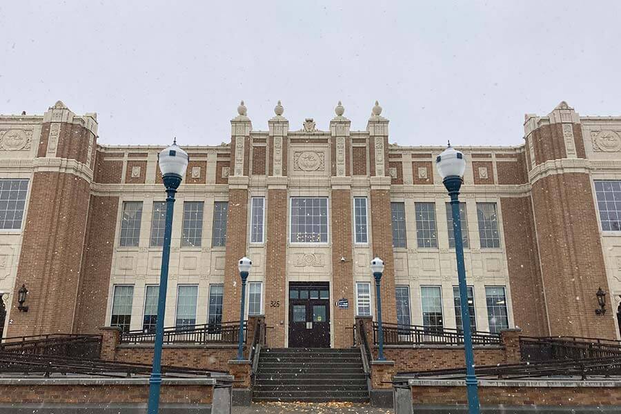 Pocatello High School in Pocatello, Idaho, is seen in an undated photo.