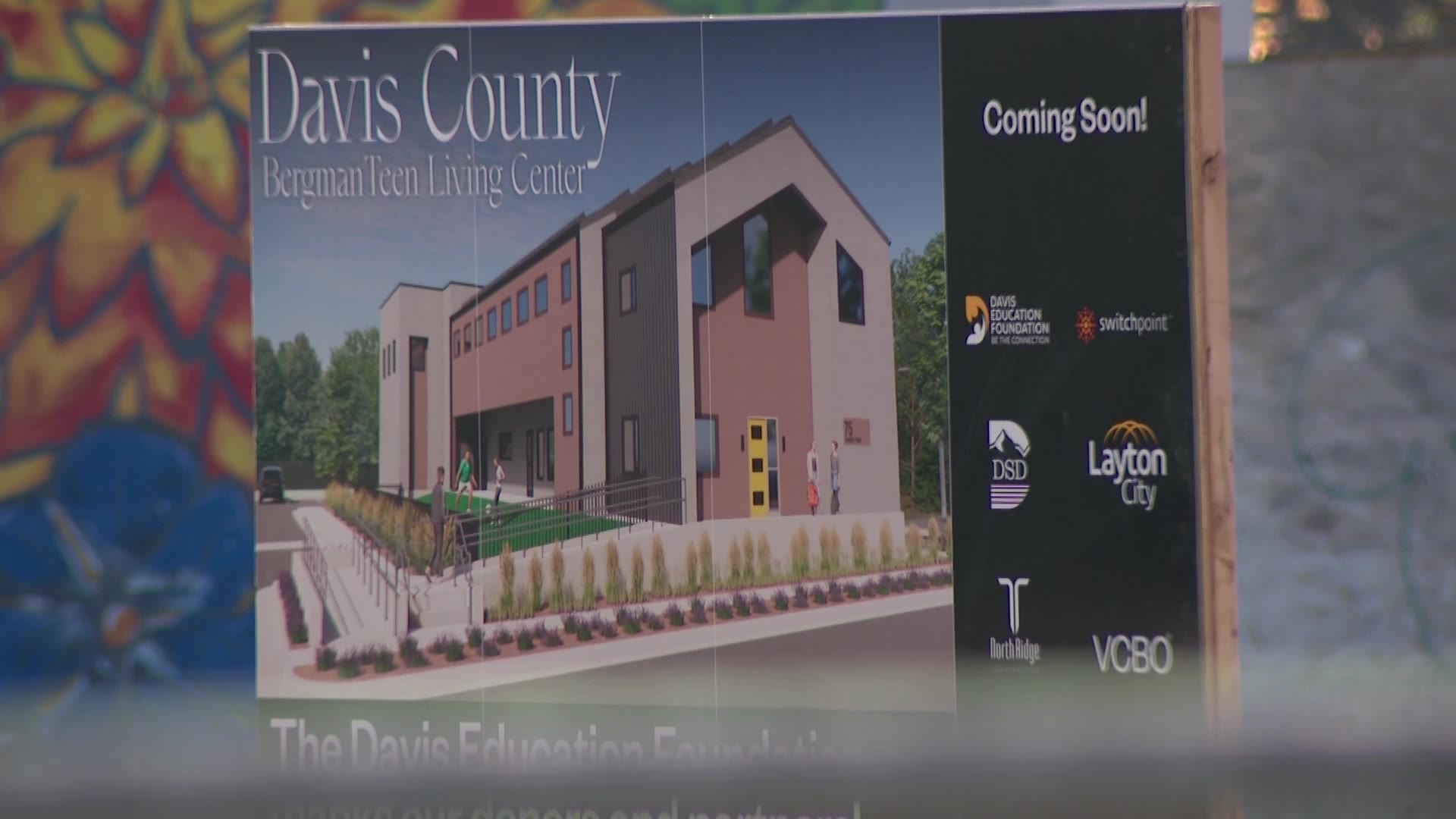 The Davis Education Foundation broke ground Monday on a center to help homeless teens. It will be the only teen shelter that is affiliated with a school district, and is expected to open in the fall of 2024.