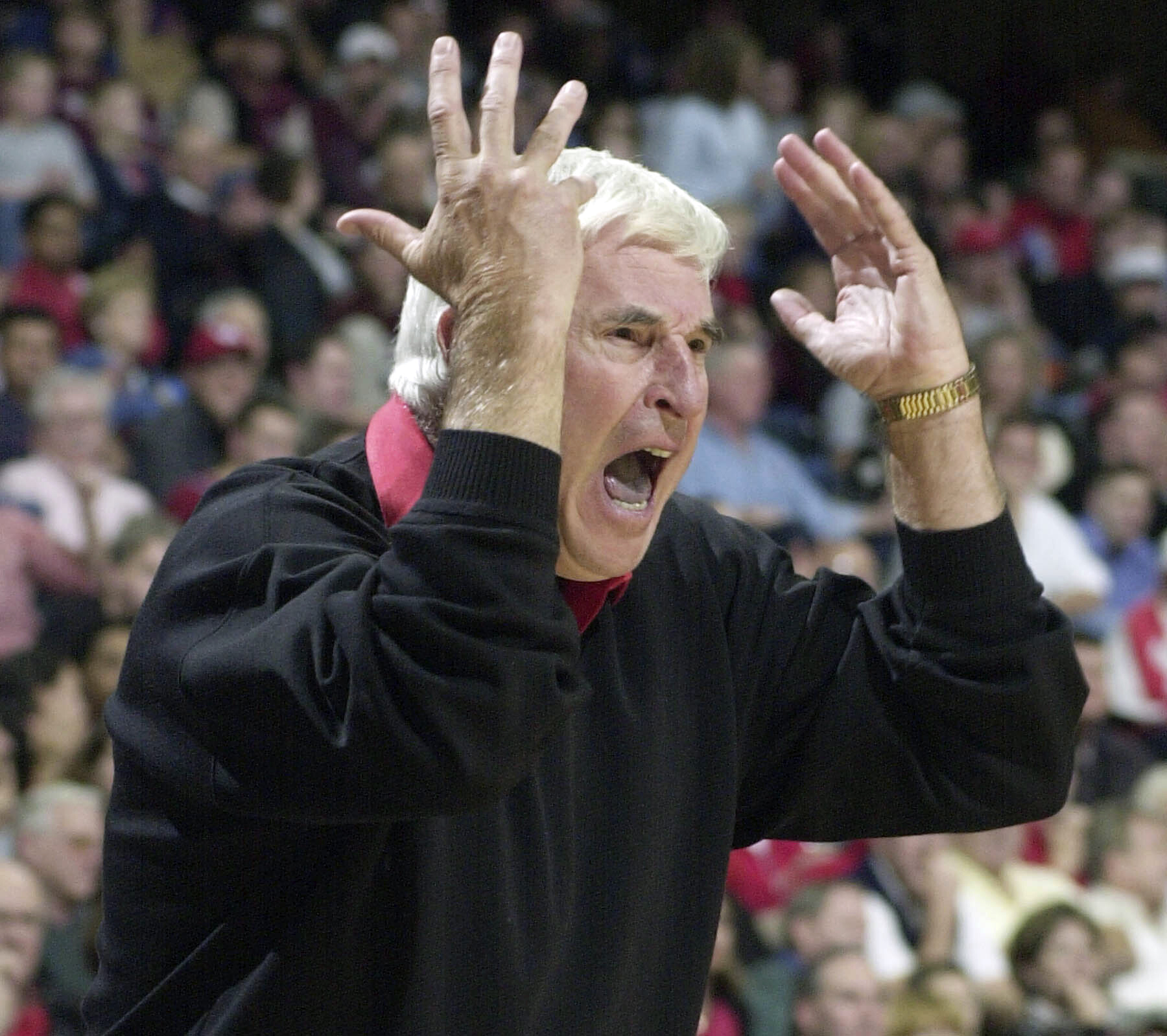 Bob Knight, Indiana's combustible coaching giant, dies at age 83