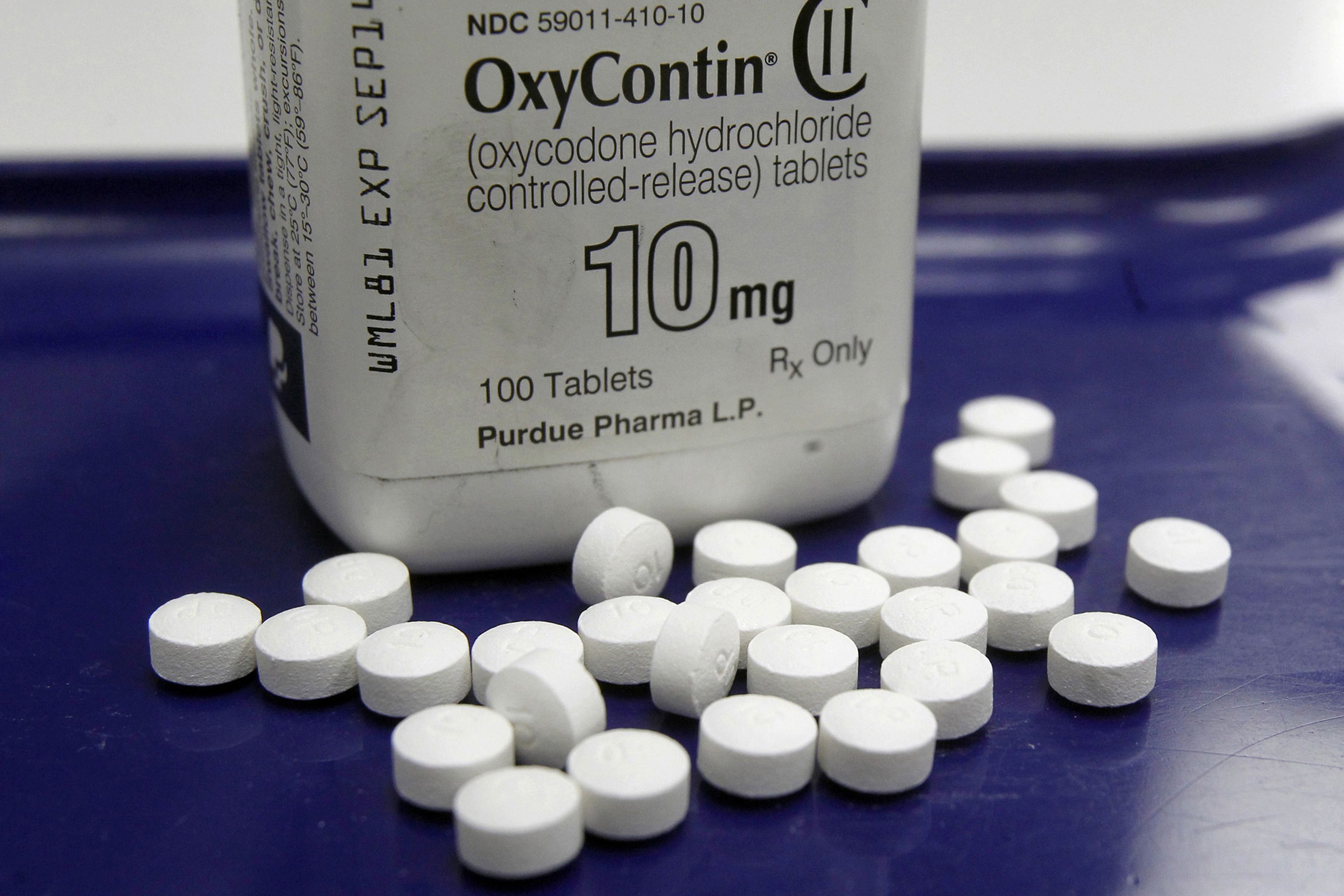 OxyContin pills at a pharmacy. The Biden Administration is asking Congress to approve billions in emergency funds to combat the opioid crisis in a targeted approach that officials say will bolster border security.