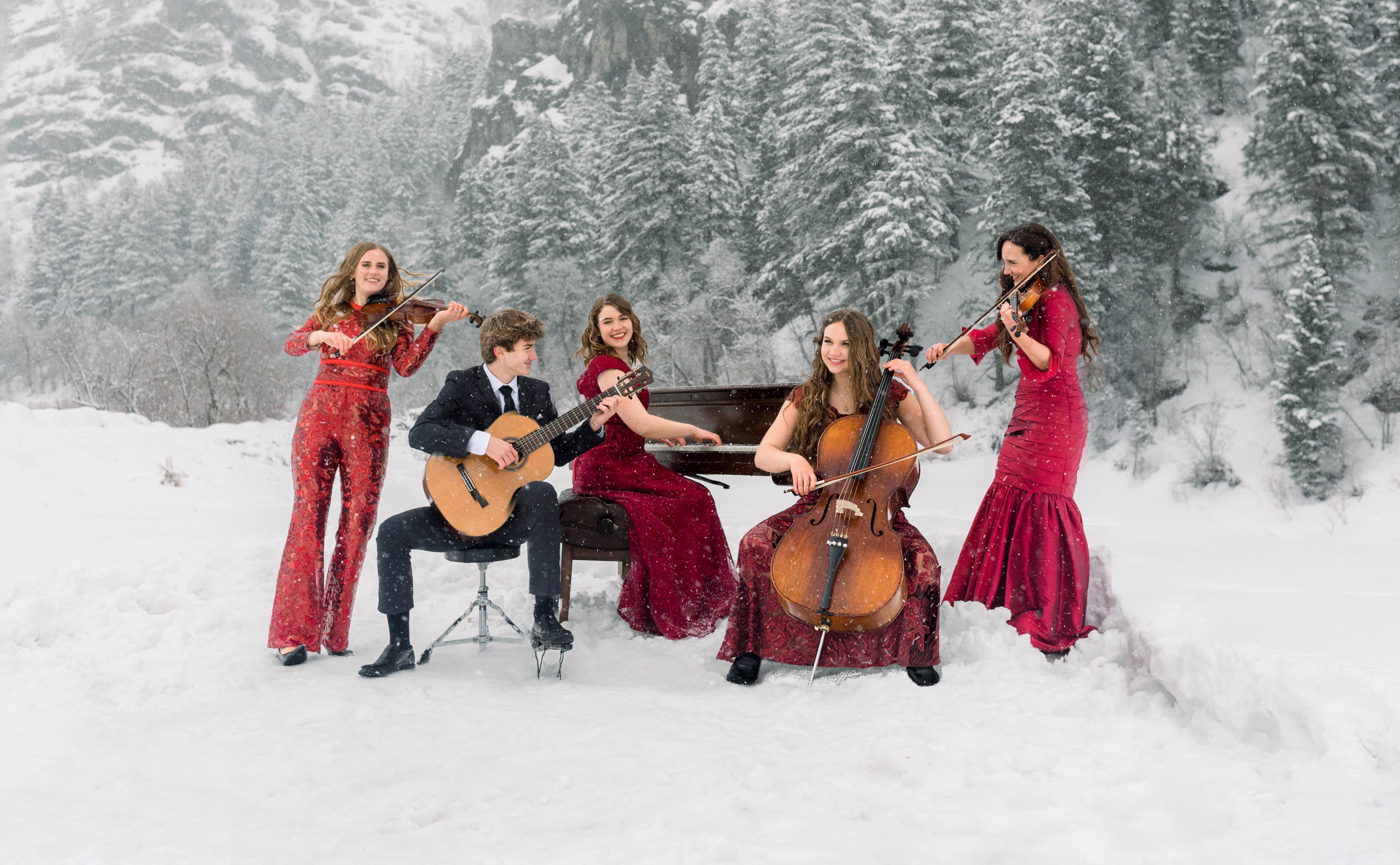 Violinist Jenny Oaks Baker and author Jason Wright include Utah stops in holiday tour