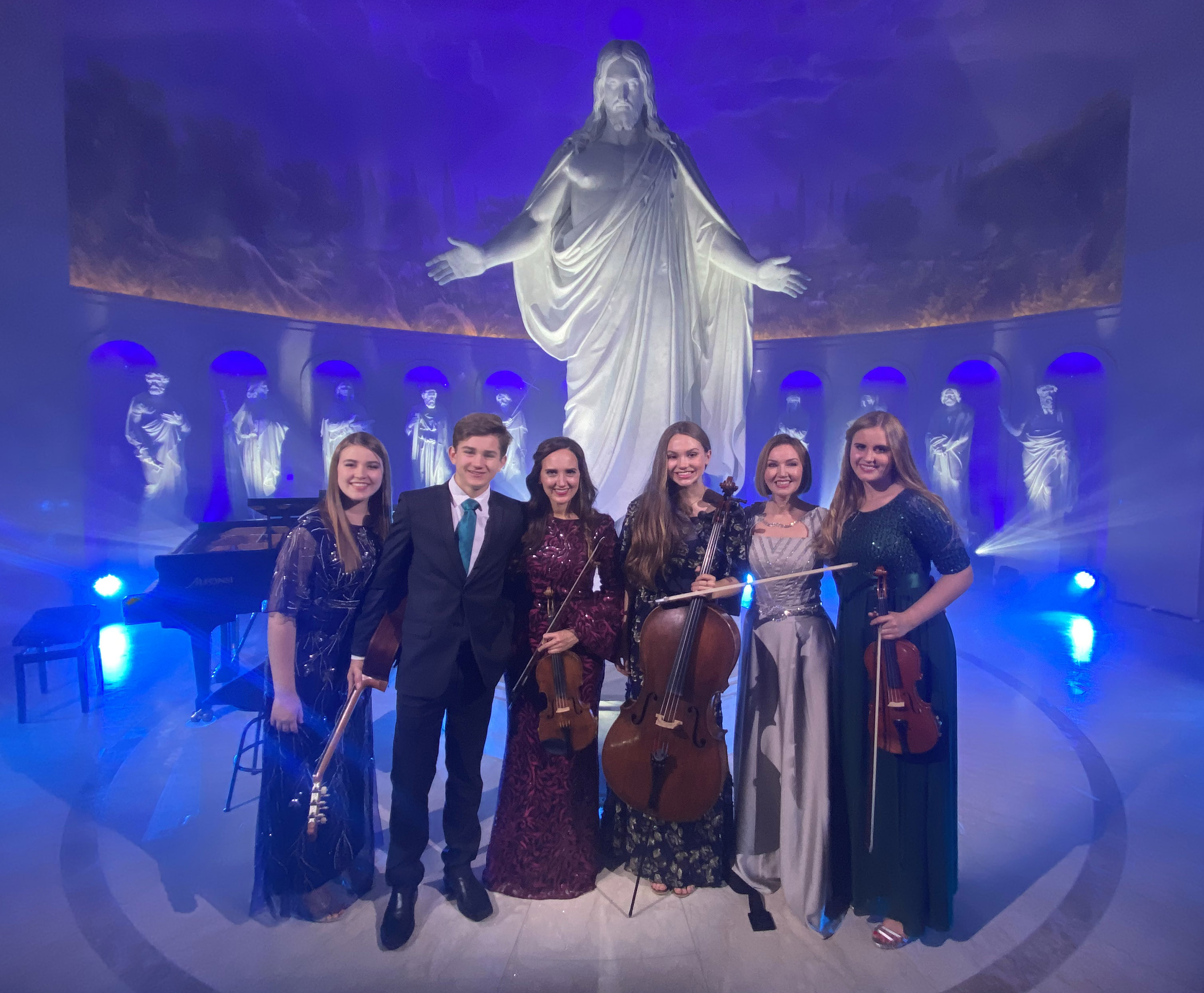 Violinist Jenny Oaks Baker and author Jason Wright include Utah stops in holiday tour